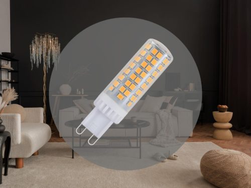 LED izzó 6W G9 foglalattal, 650lm, semleges fehér (4000K) - ZLS626CD