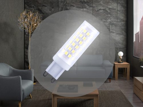 LED izzó 6,7W G9 930lm 4000K semleges fehér kerámia - ZLS627