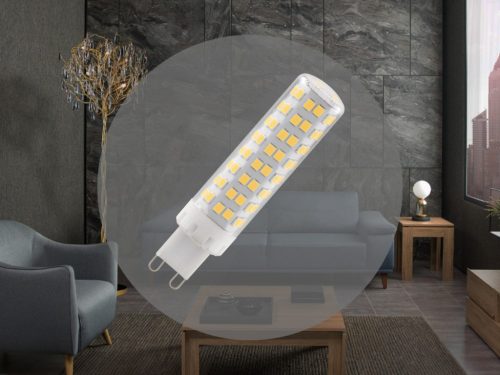 LED izzó 7,6W G9 1100lm 4000K semleges fehér kerámia - ZLS628