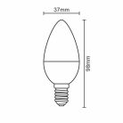 LED izzó 5W E14 430lm 3000K meleg fehér ZLS712