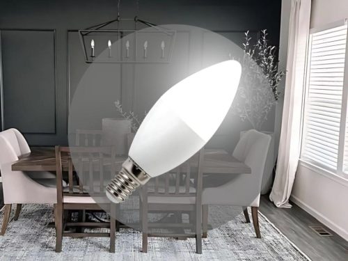LED izzó 8W E14 természetes fehér 4000K Ø38x107mm - ZLS724