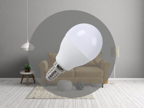 LED izzó 8W E14 hideg fehér 6500K 720lm - ZLS804