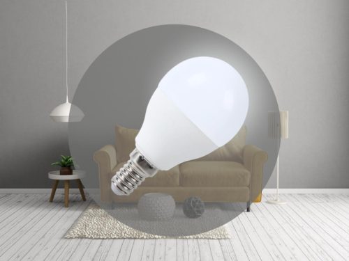 LED izzó 8W E14 hideg fehér 6500K 720lm - ZLS804