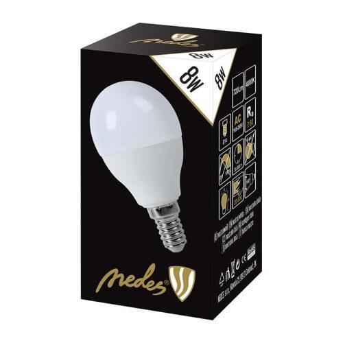 LED izzó 8W E14 természetes fehér 4000K 720lm - ZLS824
