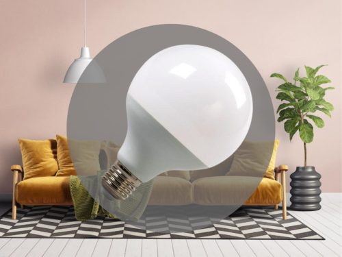 LED izzó 18W 3000K E27 meleg fehér Ø95x140mm ZLS912