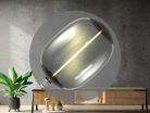 LED Filament izzó 4W E27 1800K extra meleg füstszínű üveg ZSF102