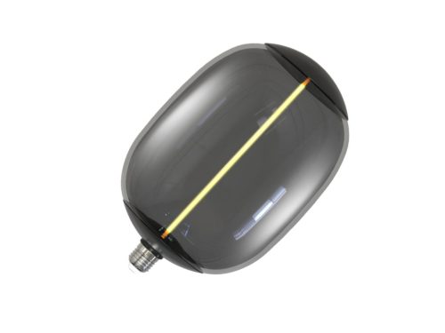 LED Filament izzó 4W E27 1800K extra meleg füstszínű üveg ZSF102