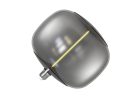 LED filament izzó 4W E27 T220 Smoke SLIM, 1800K, 100 lm - ZSF103