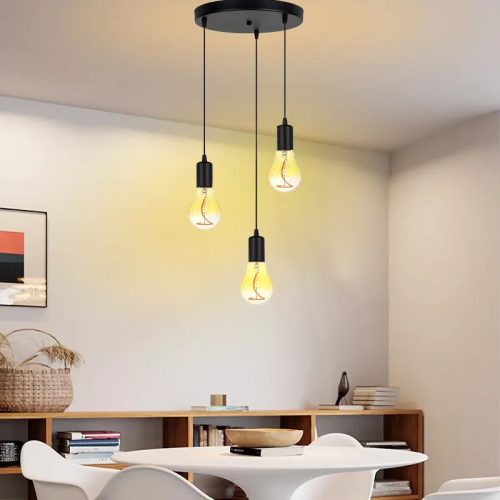 LED izzó filament 4W 100lm E27 1800K extra meleg sárga üveg - ZSF106