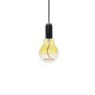 LED izzó filament 4W 100lm E27 1800K extra meleg sárga üveg - ZSF106