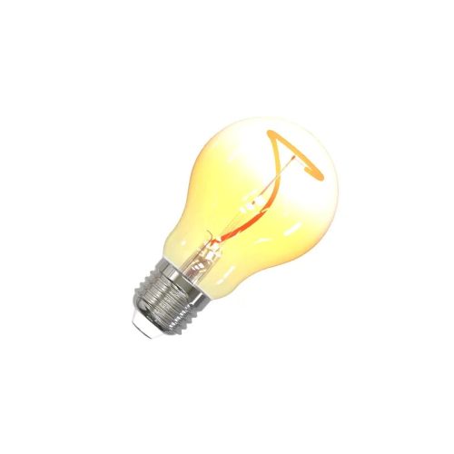 LED izzó filament 4W 100lm E27 1800K extra meleg sárga üveg - ZSF106