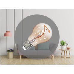   LED izzó filament 4W 100lm E27 1800K extra meleg barna üveg - ZSF107