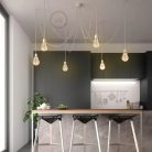 LED izzó filament 4W 100lm E27 1800K extra meleg barna üveg - ZSF107