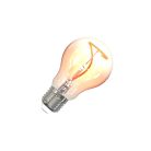 LED izzó filament 4W 100lm E27 1800K extra meleg barna üveg - ZSF107