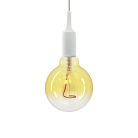 LED izzó filament 4W 100lm E27 1800K extra meleg sárga üveg - ZSF109