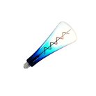 LED izzó filament 5W 150lm E27 1800K extra meleg kék üveg - ZSF110