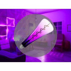   LED izzó filament 5W 150lm E27 1800K extra meleg lila üveg - ZSF111