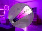 LED izzó filament 5W 150lm E27 1800K extra meleg lila üveg - ZSF111
