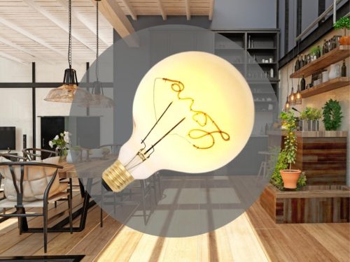 LED filament izzó vintage "Love" 2W E27 120lm 2000K meleg fehér Ø125x172mm - ZSF112