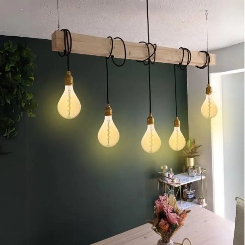 LED filament izzó spirál vintage 4W E27 250lm 2000K meleg fehér Ø160x300mm - ZSF113