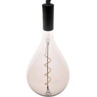 LED filament izzó spirál füstszínű 4W E27 150lm 2000K meleg fehér Ø160x300mm - ZSF114
