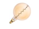 LED filament izzó spirál vintage 4W E27 250lm 2000K meleg fehér Ø200x300mm - ZSF115