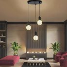 LED filament izzó spirál füstszínű 4W E27 150lm 2000K meleg fehér Ø200x300mm - ZSF116