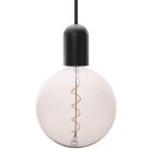 LED filament izzó spirál füstszínű 4W E27 150lm 2000K meleg fehér Ø200x300mm - ZSF116