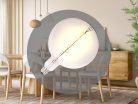 LED filament izzó spirál füstszínű 4W E27 150lm 2000K meleg fehér Ø200x300mm - ZSF116