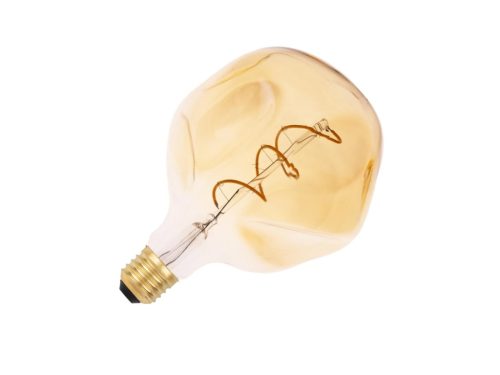 LED filament izzó vintage füstszínű 4W E27 250lm 2000K meleg fehér Ø125x172mm - ZSF117