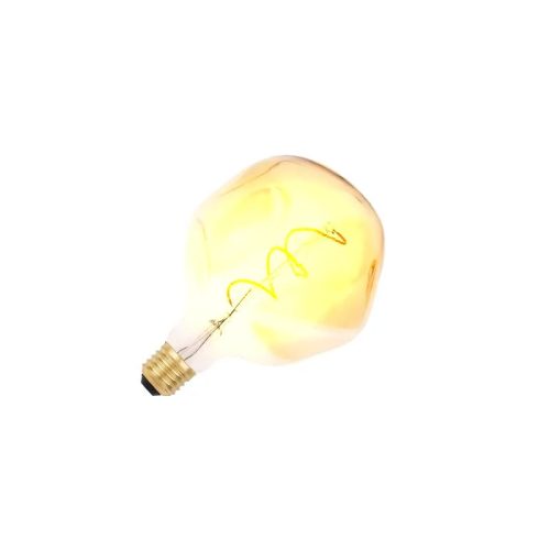 LED filament izzó vintage füstszínű 4W E27 250lm 2000K meleg fehér Ø125x172mm - ZSF117