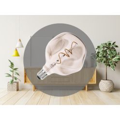   LED filament izzó füstszínű 4W E27 150lm 2000K meleg fehér Ø125x172mm - ZSF118