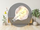 LED filament izzó füstszínű 4W E27 150lm 2000K meleg fehér Ø125x172mm - ZSF118