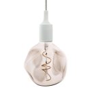 LED filament izzó füstszínű 4W E27 150lm 2000K meleg fehér Ø125x172mm - ZSF118