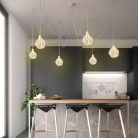 LED filament izzó füstszínű 4W E27 150lm 2000K meleg fehér Ø125x172mm - ZSF118