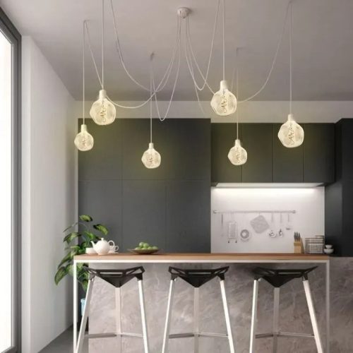 LED filament izzó füstszínű 4W E27 150lm 2000K meleg fehér Ø125x172mm - ZSF118