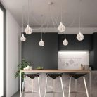 LED filament izzó füstszínű 4W E27 150lm 2000K meleg fehér Ø125x172mm - ZSF118