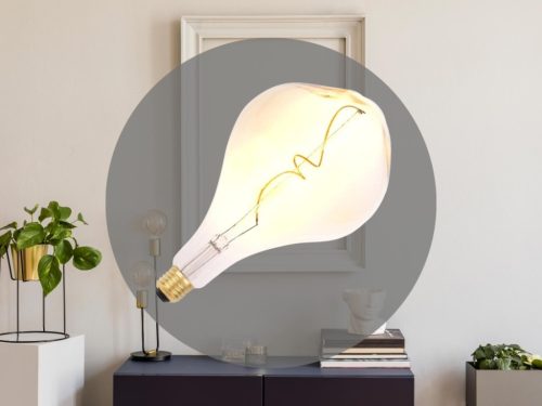 LED filament izzó vintage 4W E27 250lm 2000K meleg fehér Ø160x280mm - ZSF119