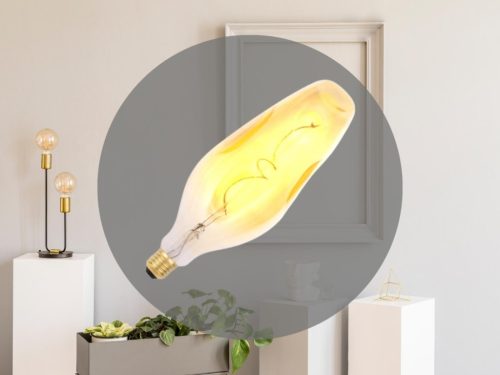LED filament izzó kupola 4W E27 2000K extra meleg fehér Ø110x307mm - ZSF121