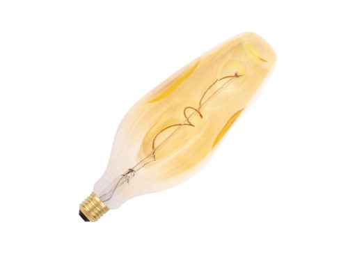 LED filament izzó kupola 4W E27 2000K extra meleg fehér Ø110x307mm - ZSF121
