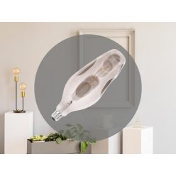   LED filament izzó kupola 4W E27 2000K extra meleg fehér Ø110x307mm - ZSF122