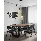 LED filament izzó kupola 4W E27 2000K extra meleg fehér Ø110x307mm - ZSF122