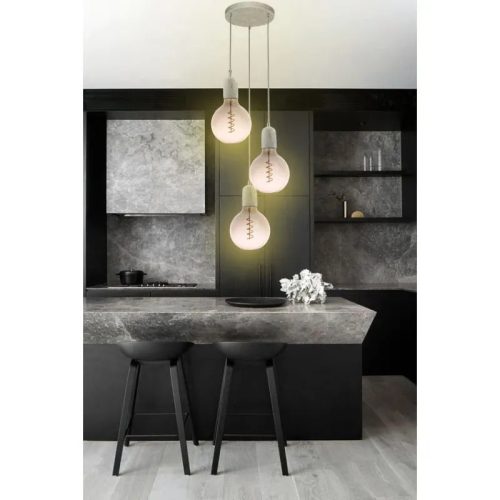 LED filament izzó spirál 4W E27 2000K extra meleg fehér Ø125x172mm - ZSF123