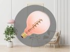 LED filament izzó spirál 4W E27 2000K extra meleg fehér Ø125x172mm - ZSF124