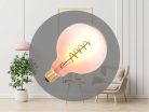 LED filament izzó spirál 4W E27 2000K extra meleg fehér Ø125x172mm - ZSF124