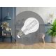 LED filament izzó 7,5W E27 840lm 3000K meleg fehér Ø60x105 - ZWF101