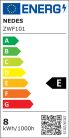 LED filament izzó 7,5W E27 840lm 3000K meleg fehér Ø60x105 - ZWF101