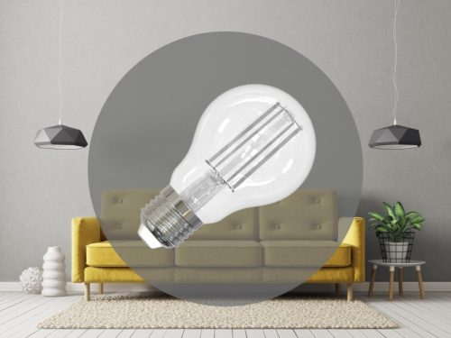 LED filament izzó 13W E27 3000K meleg fehér üveg ZWF103