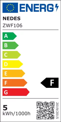 LED filament izzó 7,5W E27 4000K semleges fehér üveg ZWF201
