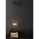 LED filament izzó 4,5W E14 4000K semleges fehér üveg ZWF106
